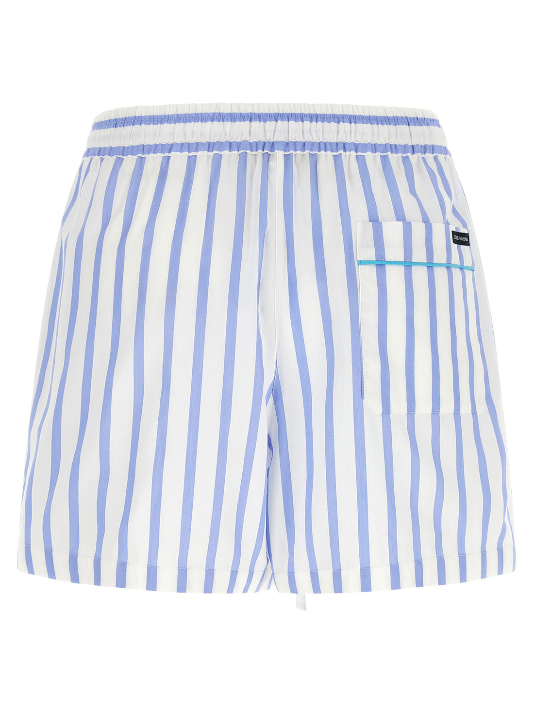 Dolce &amp; Gabbana Striped Bermuda Shorts Light blue