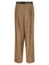 Dolce & Gabbana Tweed Effect Trousers Beige