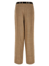 Dolce & Gabbana Tweed Effect Trousers Beige