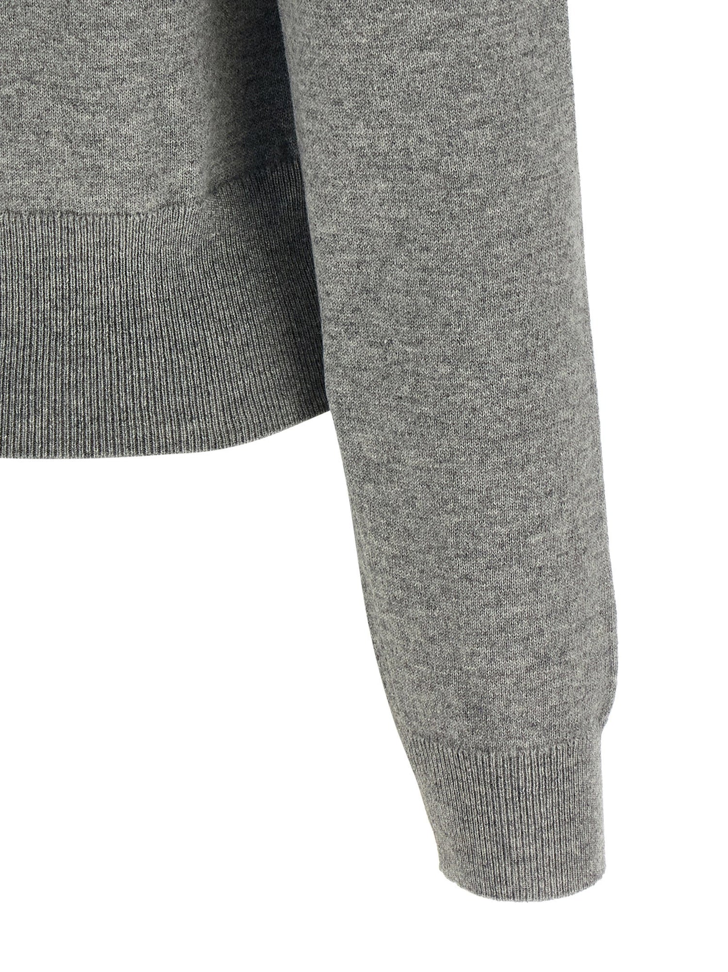 Dolce &amp; Gabbana Logo Buttons Cardigan Gray