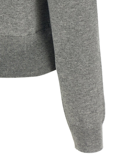 Dolce &amp; Gabbana Logo Buttons Cardigan Gray