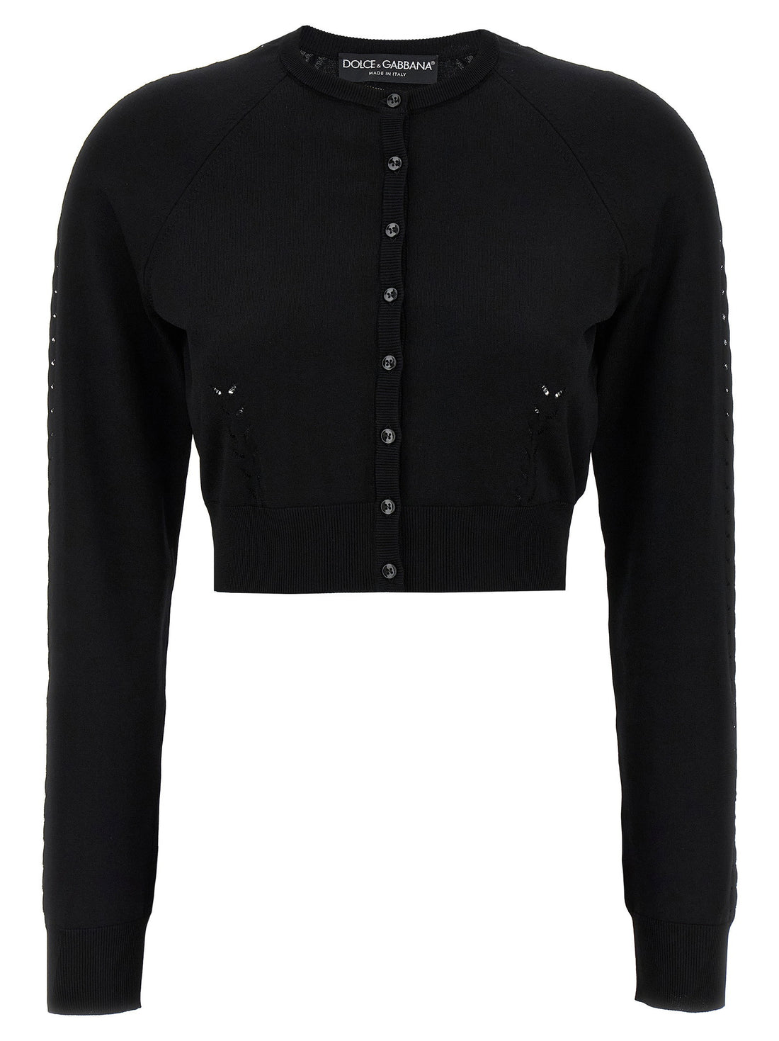 Dolce &amp; Gabbana Viscose Cardigan Black