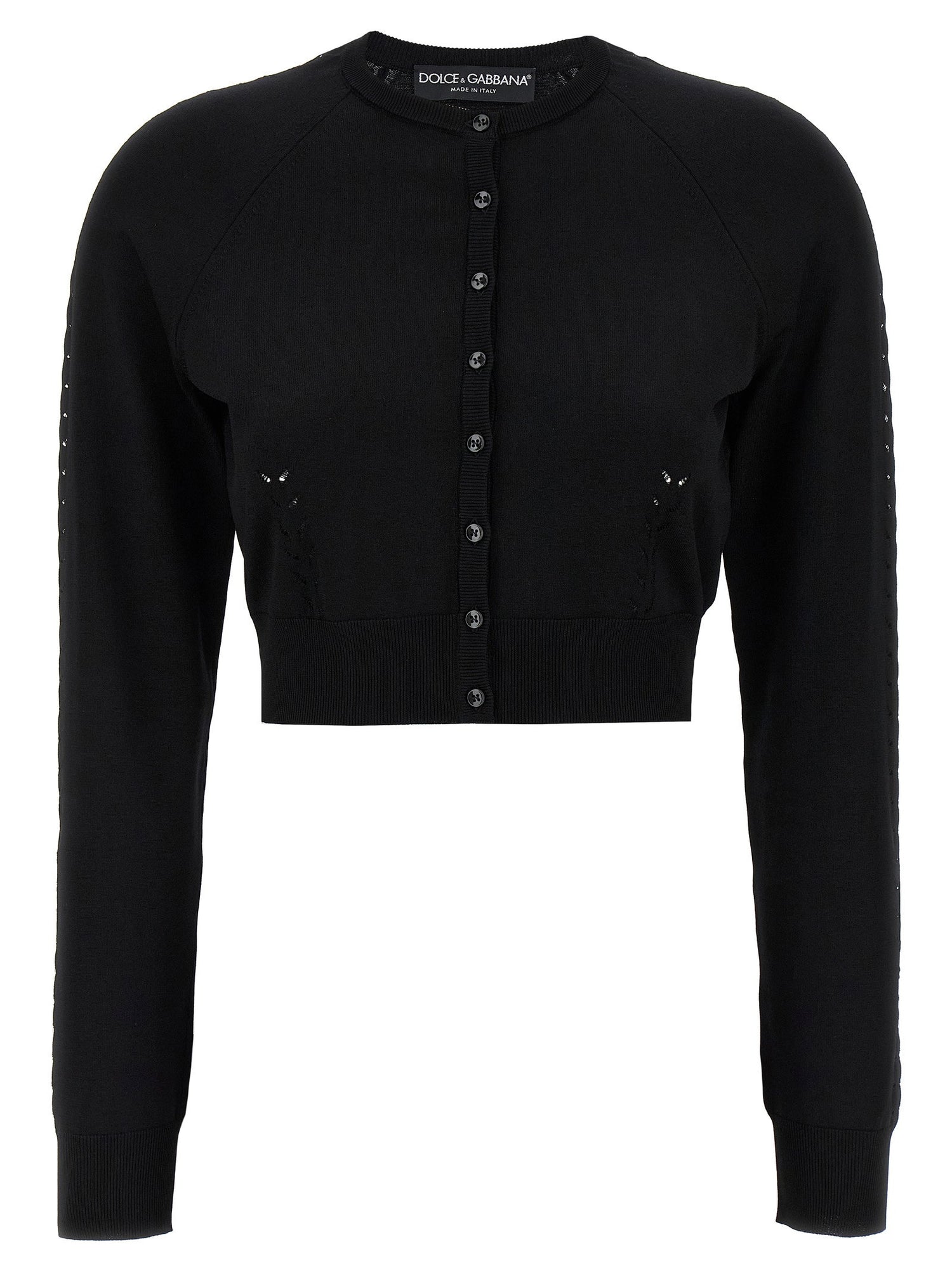 Dolce &amp; Gabbana Viscose Cardigan Black