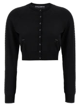 Dolce & Gabbana Viscose Cardigan Black