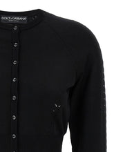 Dolce & Gabbana Viscose Cardigan Black