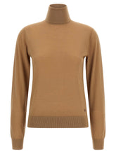 Dolce & Gabbana Cashmere Turtleneck Sweater Beige
