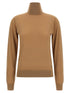 Dolce & Gabbana Cashmere Turtleneck Sweater Beige