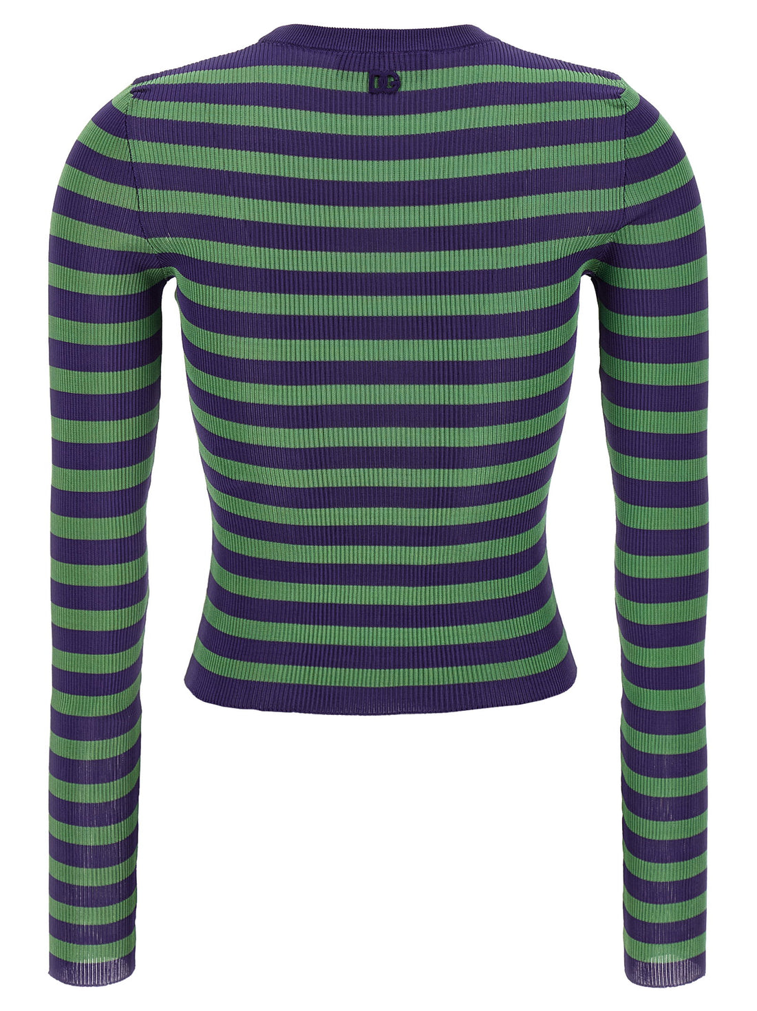 Dolce &amp; Gabbana Striped Viscose Sweater Multicolor