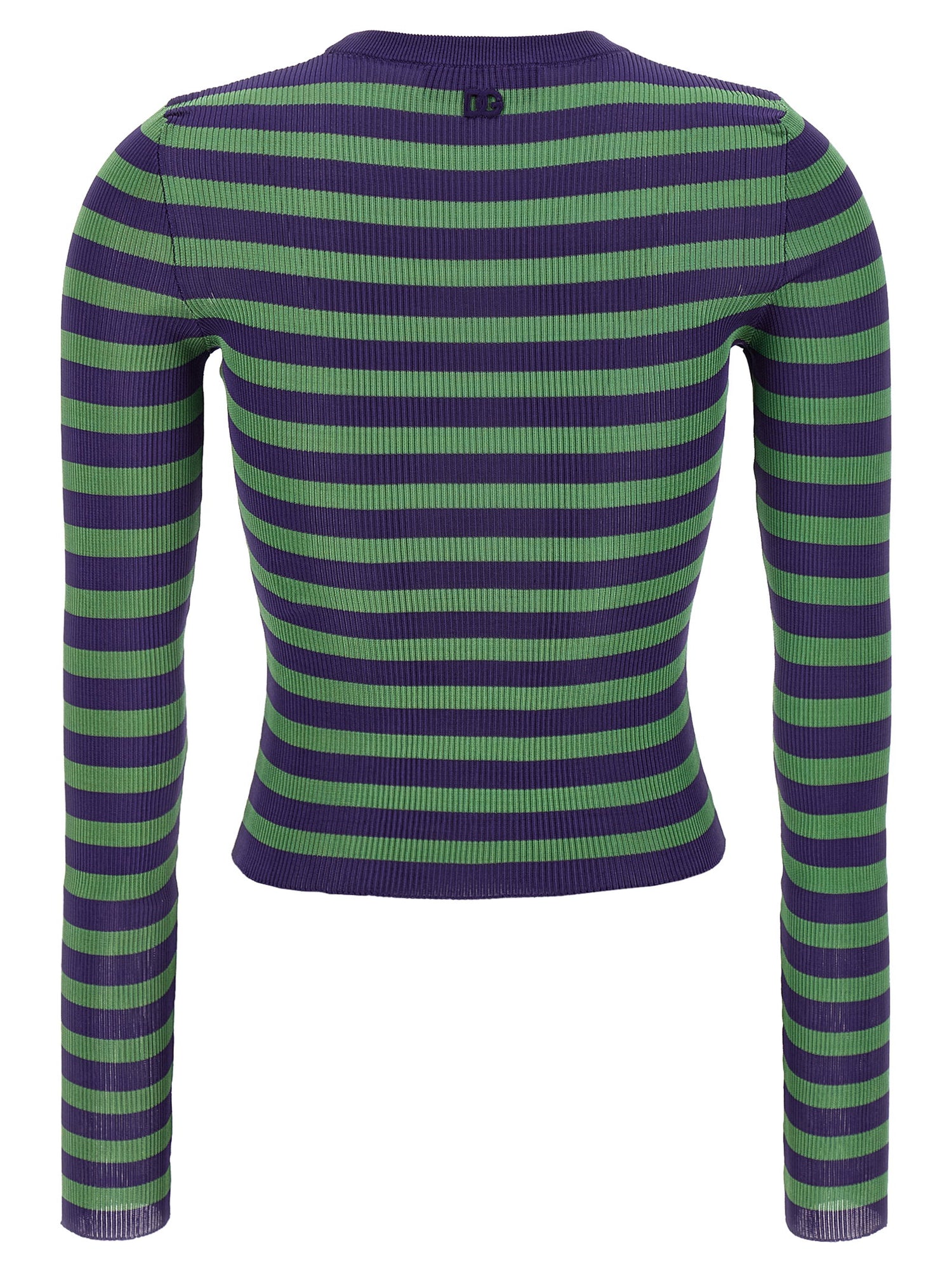 Dolce &amp; Gabbana Striped Viscose Sweater Multicolor