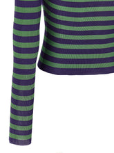 Dolce & Gabbana Striped Viscose Sweater Multicolor