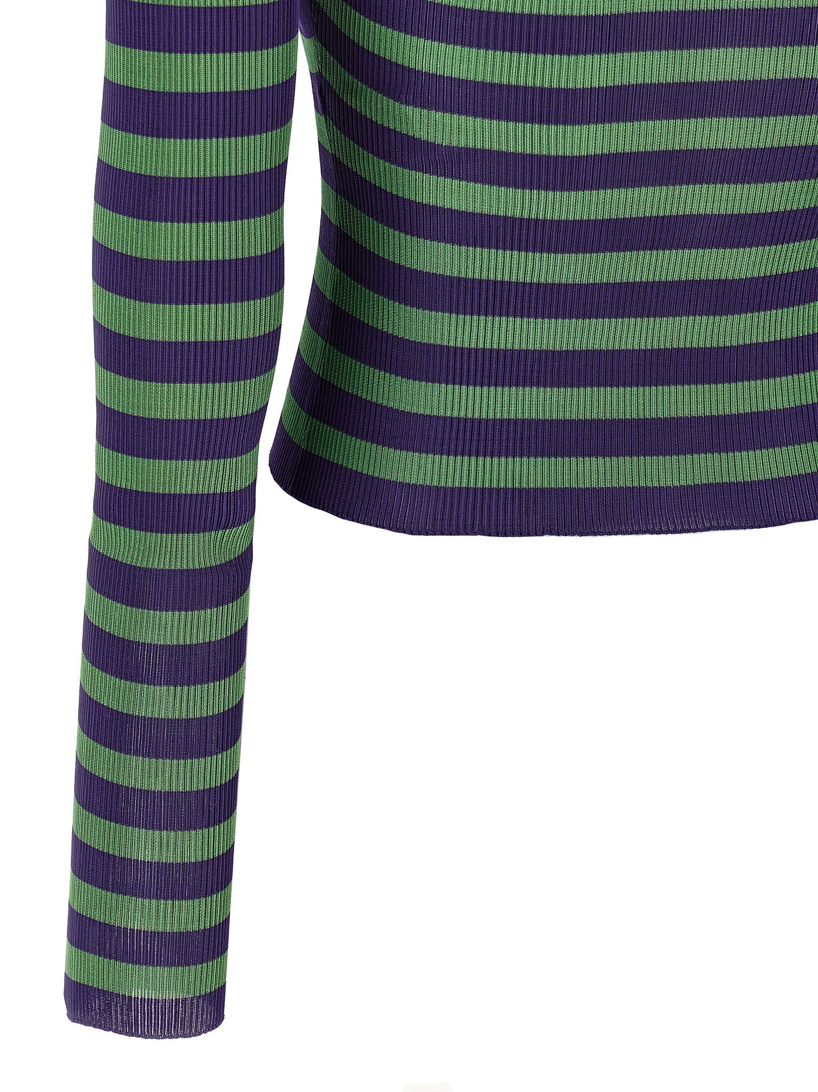 Dolce &amp; Gabbana Striped Viscose Sweater Multicolor