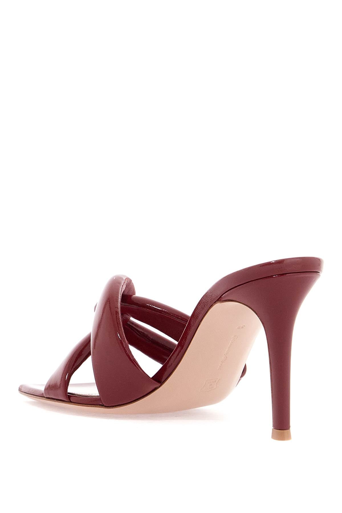 Gianvito Rossi love mules red