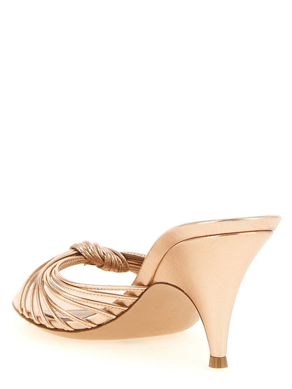 Gianvito Rossi Sofia Mules Pink