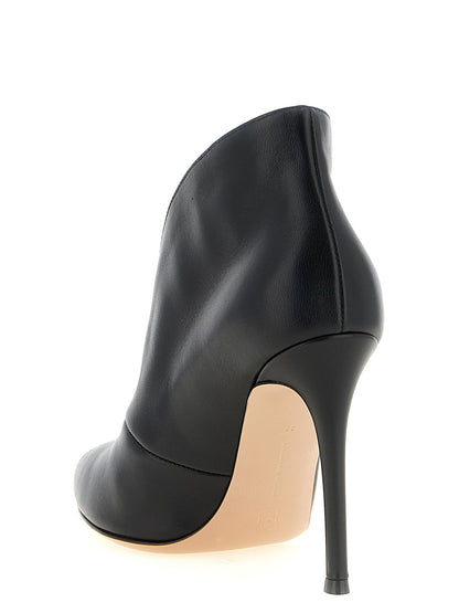 Gianvito Rossi Vamp Ankle Boots Black