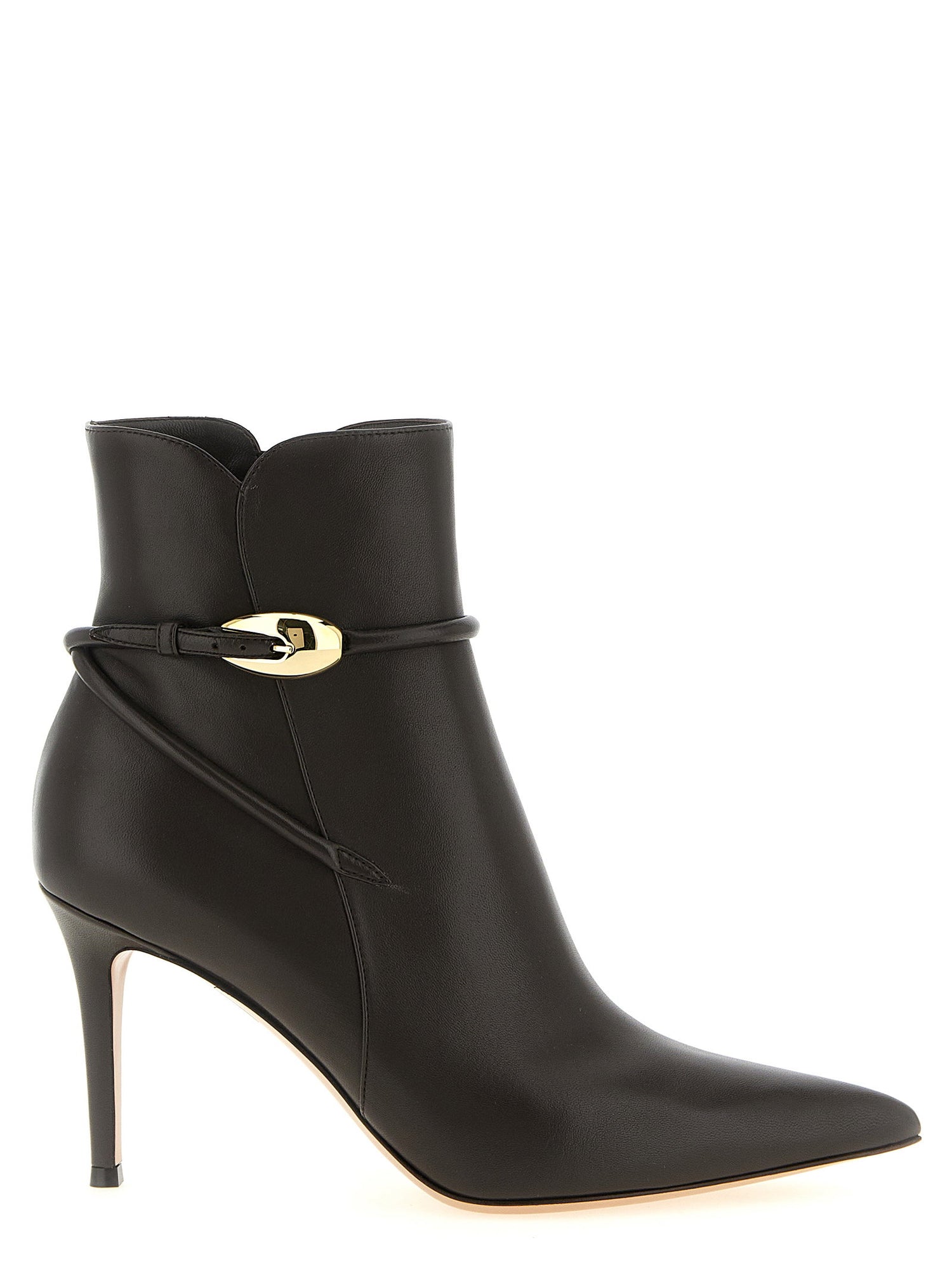 Gianvito Rossi Jungle Mamba Ankle Boots Brown