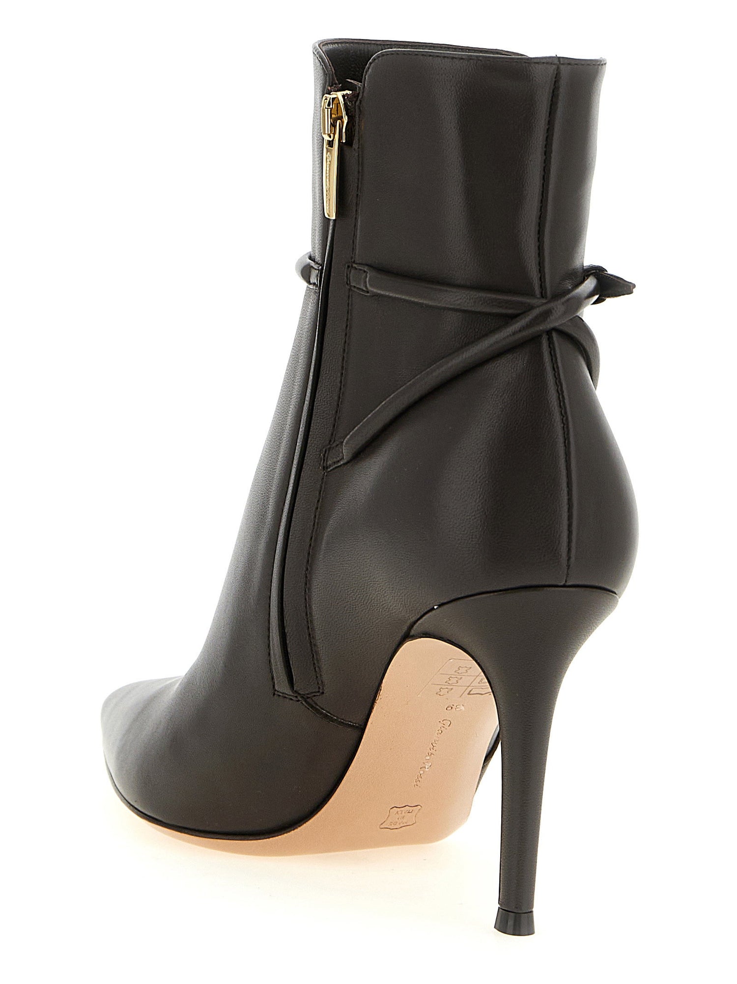 Gianvito Rossi Jungle Mamba Ankle Boots Brown