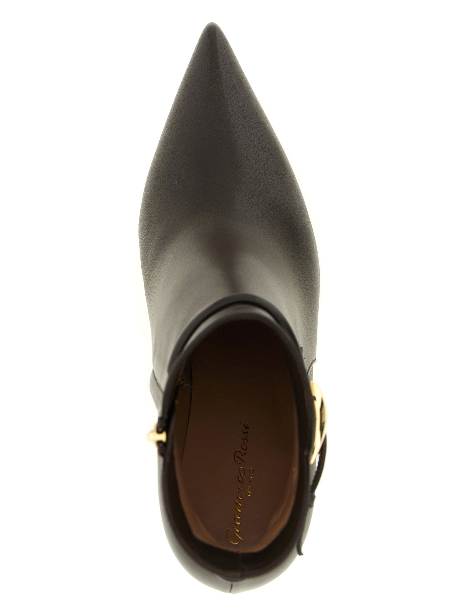 Gianvito Rossi Jungle Mamba Ankle Boots Brown