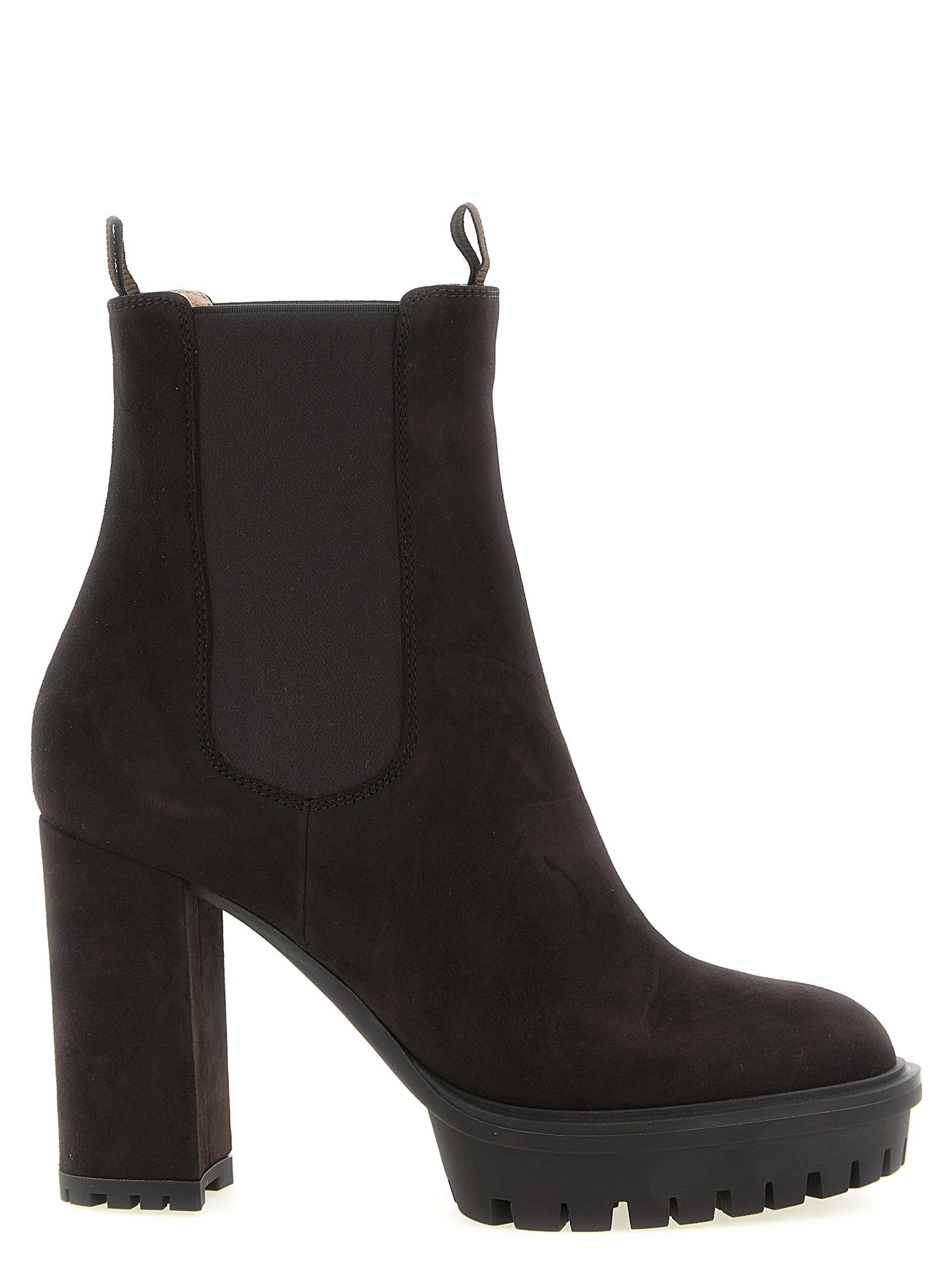 Gianvito Rossi Barry Ankle Boots Brown