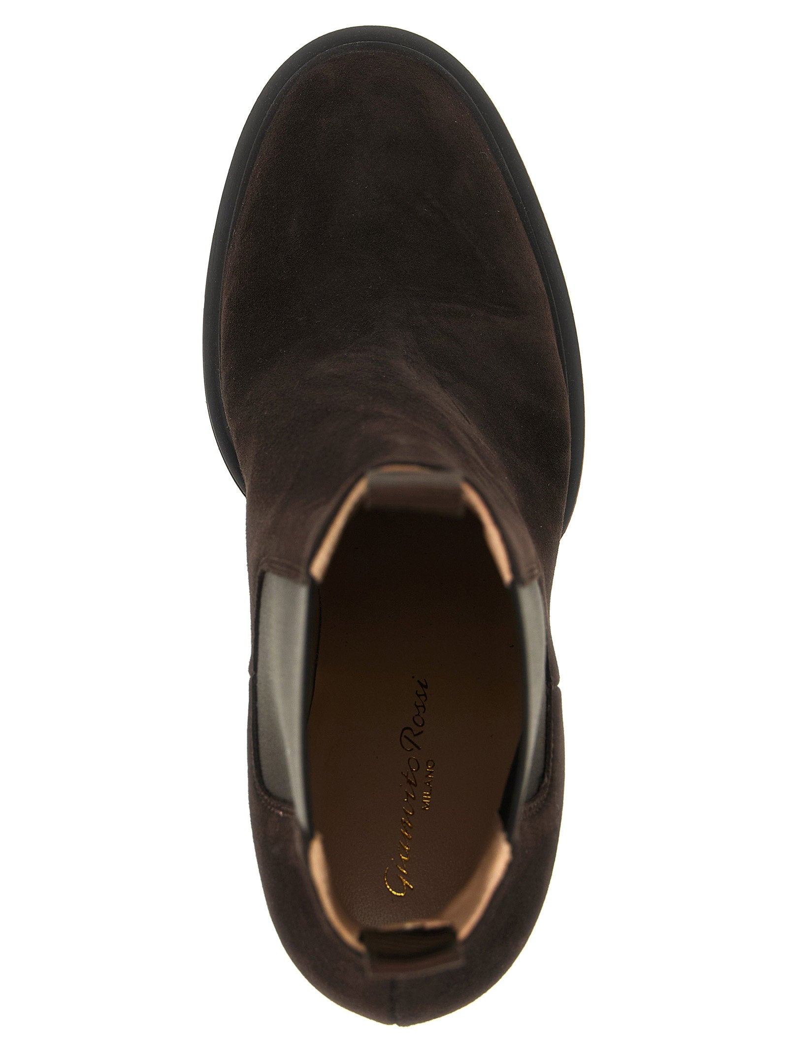Gianvito Rossi Barry Ankle Boots Brown