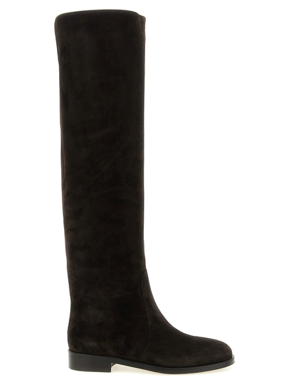 Gianvito Rossi Zayne Boots Brown