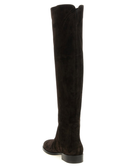 Gianvito Rossi Zayne Boots Brown