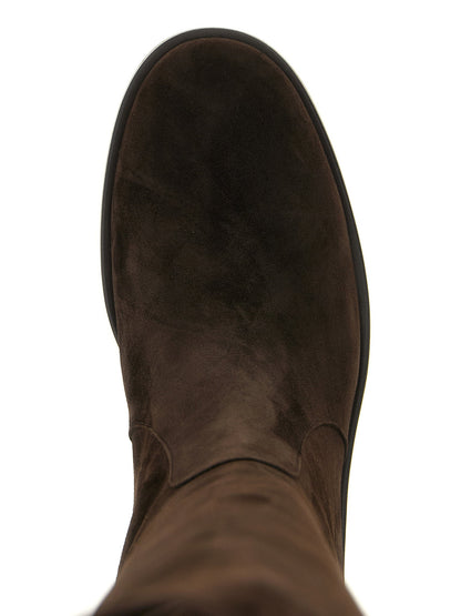 Gianvito Rossi Zayne Boots Brown