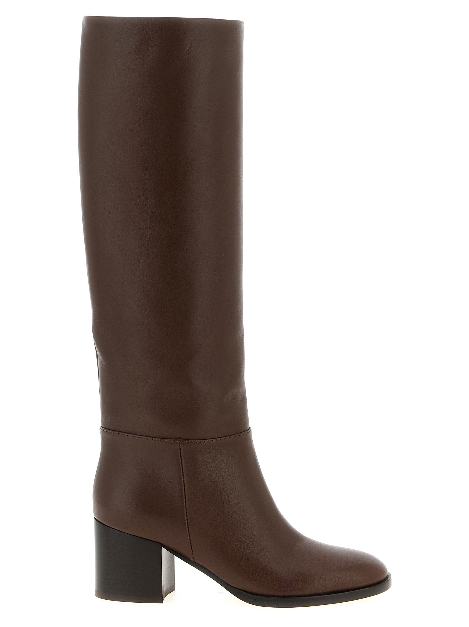 Gianvito Rossi Santiago Boots Brown