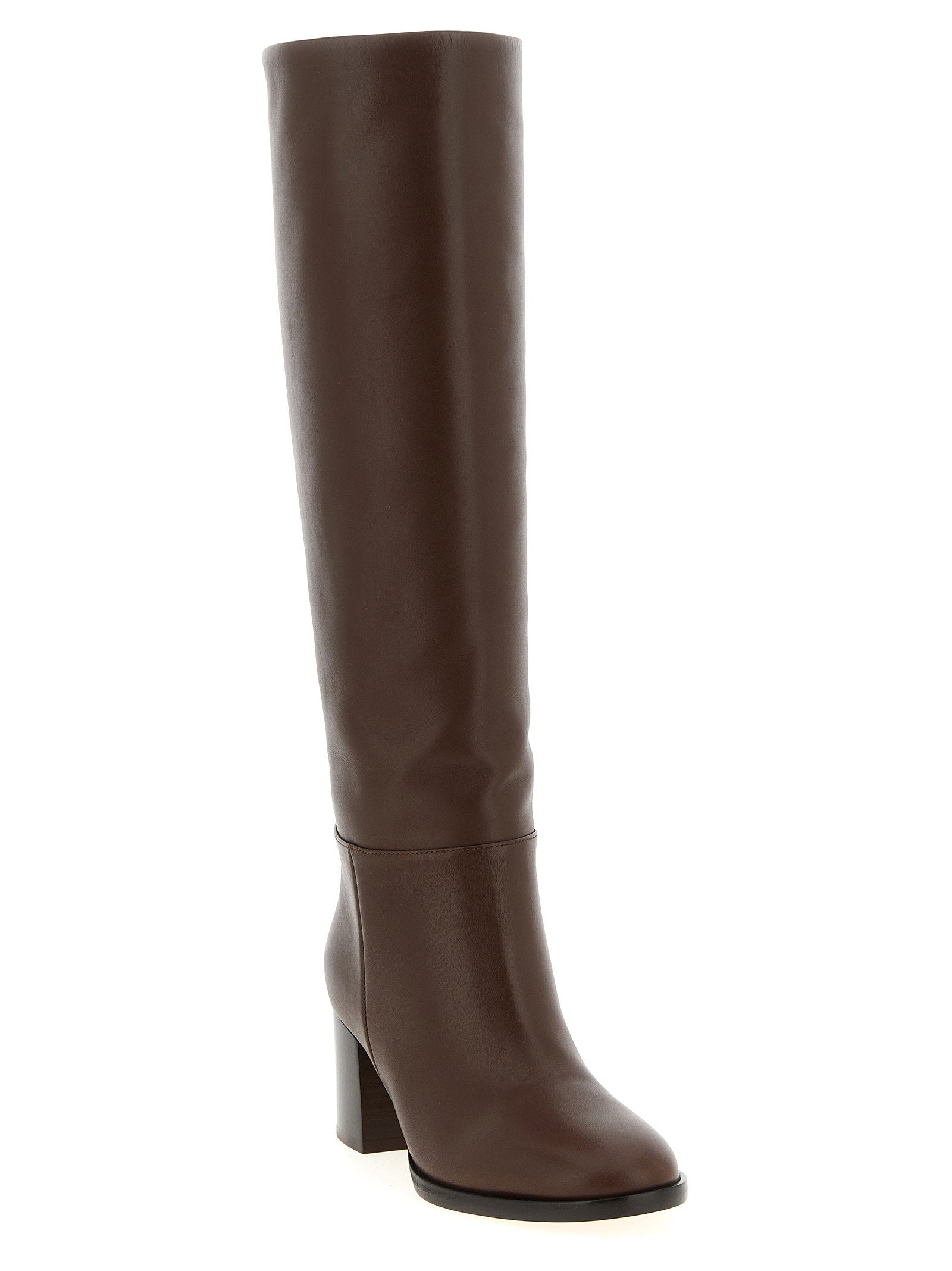 Gianvito Rossi Santiago Boots Brown
