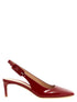 Gianvito Rossi Ric Slingbacks Red