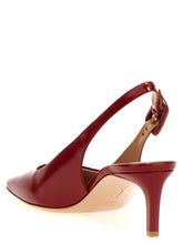 Gianvito Rossi Ric Slingbacks Red