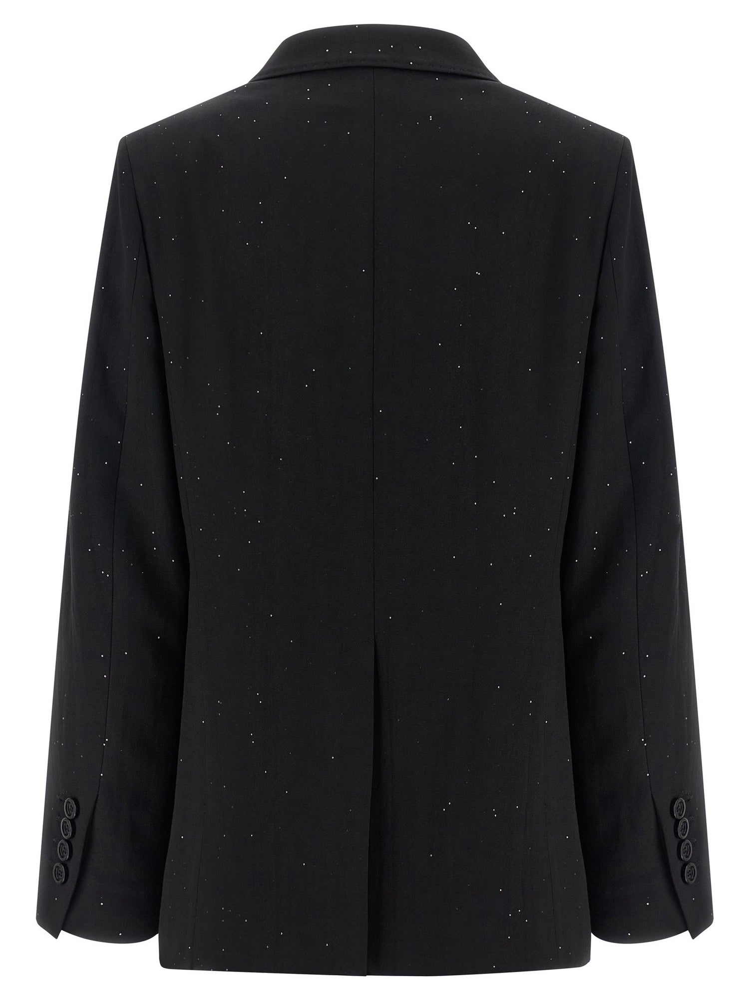 Herno Micro Sequin Blazer Black
