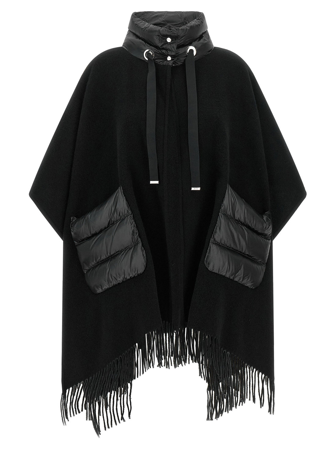 Herno Resort Poncho Black
