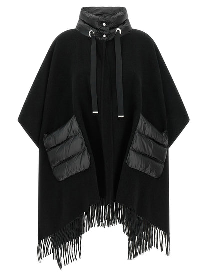 Herno Resort Poncho Black