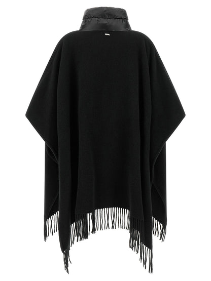 Herno Resort Poncho Black