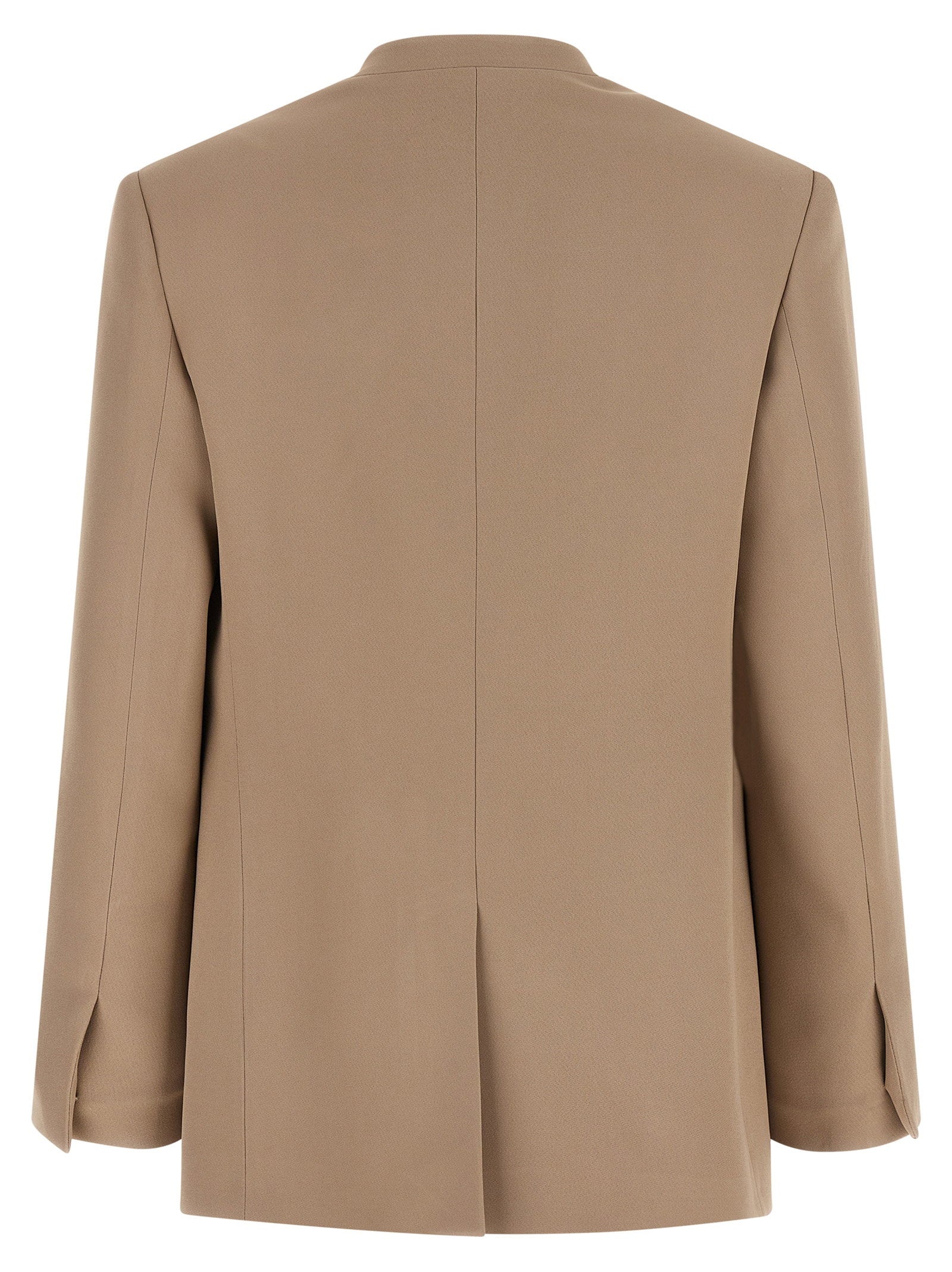 Fabiana Filippi Twill Blazer Beige