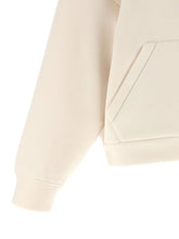 Fabiana Filippi Scuba Cashmere Hoodie Beige