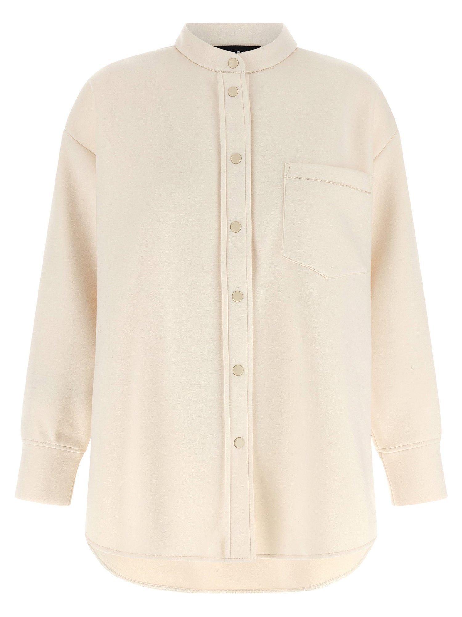 Fabiana Filippi Scuba Cashmere Shirt Beige