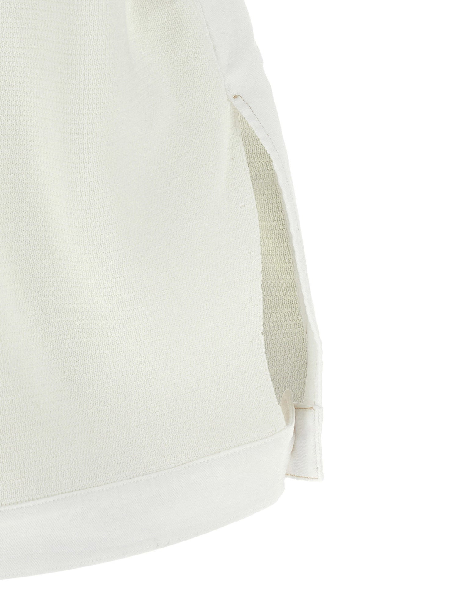 Fabiana Filippi Denim And Knit Vest White