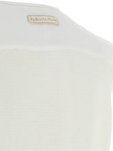 Fabiana Filippi Denim And Knit Vest White