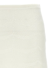 Tom Ford Crochet Mini Skirt White