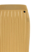 Balmain Fringed Skirt Beige