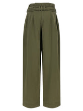 Balmain High Waist Pants Green