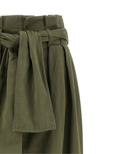 Balmain High Waist Pants Green