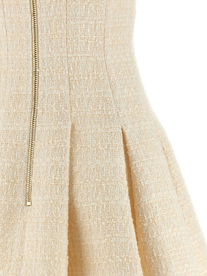 Balmain Conchiglie Dress White