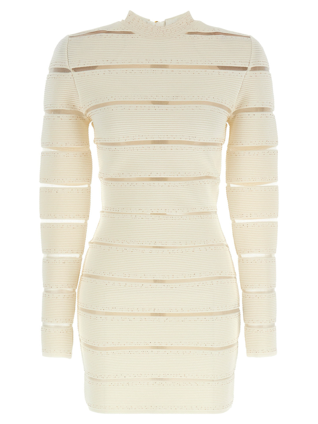 Balmain Bodycon Dress White