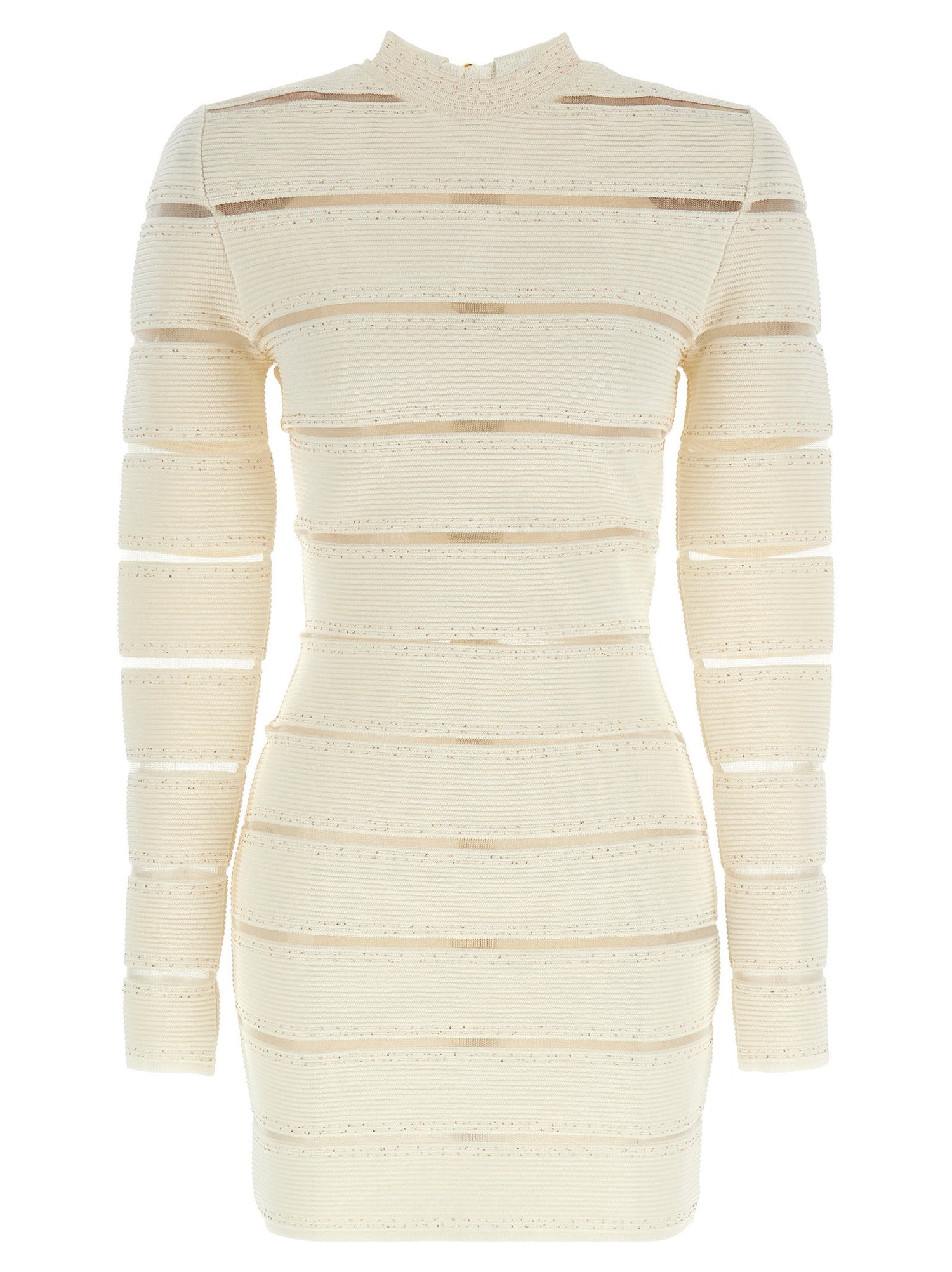 Balmain Bodycon Dress White
