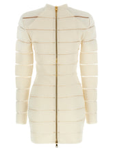 Balmain Bodycon Dress White