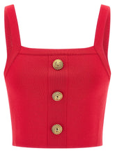 Balmain Top 3 Buttons Fuchsia