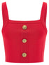 Balmain Top 3 Buttons Fuchsia