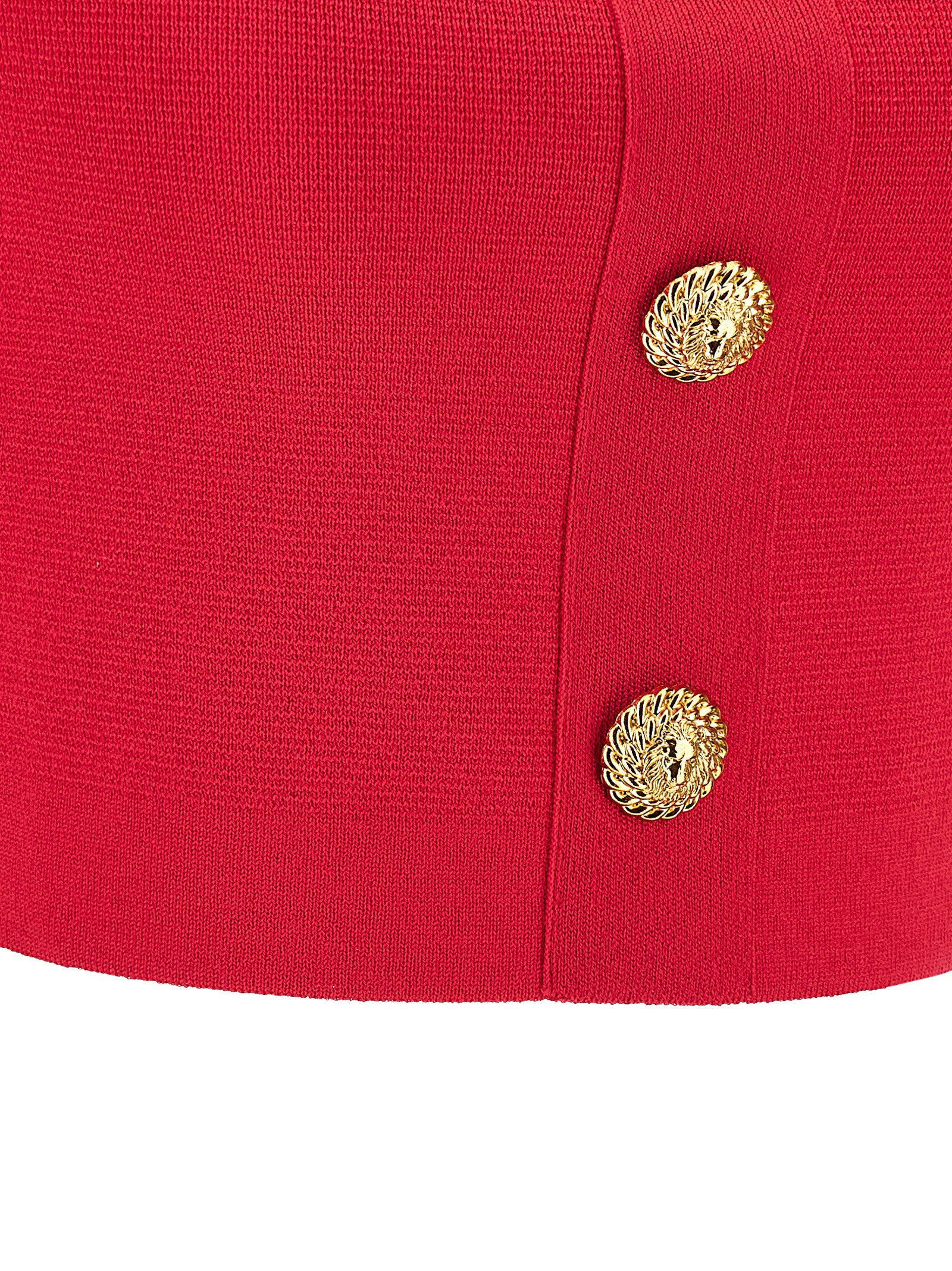 Balmain Top 3 Buttons Fuchsia